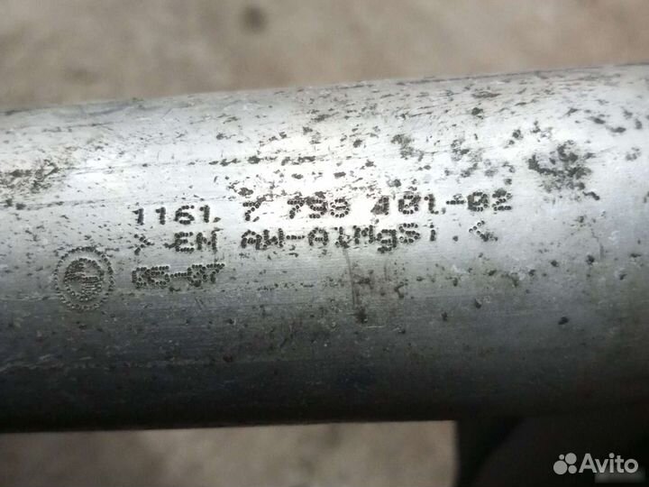 Патрубок интеркулера M47, BMW 5, e60, e61