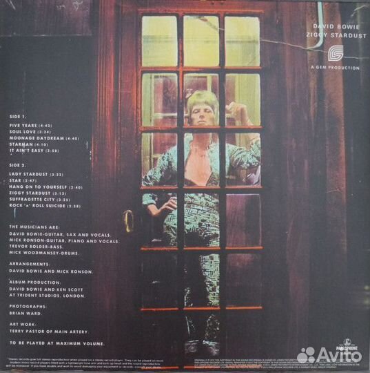 Виниловая пластинка David Bowie - The Rise And Fal