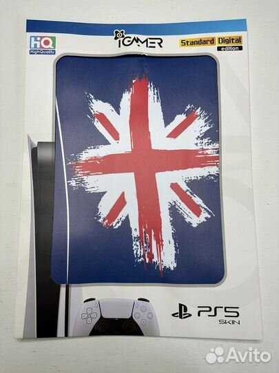Виниловые наклейки на playstation 5