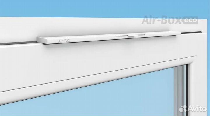 Приточный клапан вентиляции для пластиковых окон