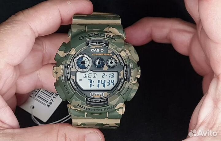 Наручные часы Casio G-Shock GD-120CM-5ER Новые