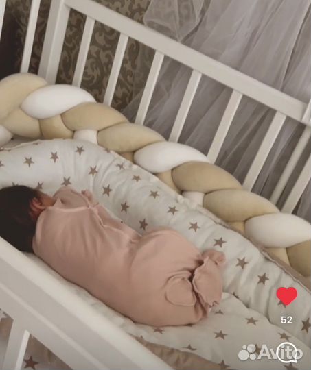 Бортики в кроватку