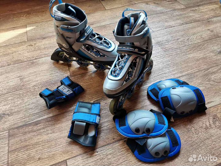 Роликовые коньки детские раздвижные