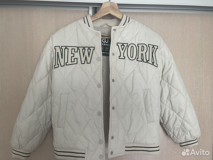 Бомбер утепленный