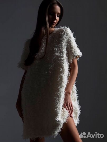 Платье Fashion fabrique белое