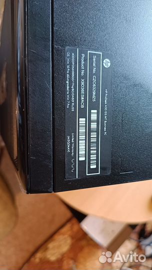 Intel core i5 6500/8gb ddr4/128ssd/1tb hdd/ hp