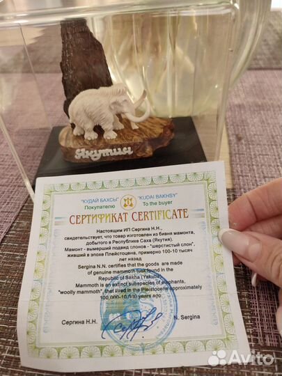 Статуэтка из бивня мамонта