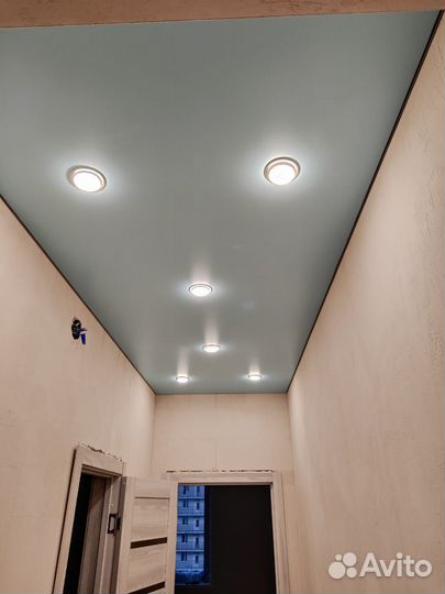 Натяжные потолки. Слив воды. Ремонт потолков