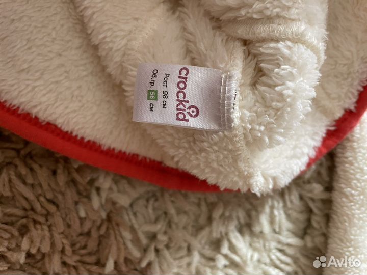 Теплая кофта для девочки 98