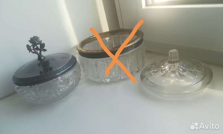 Хрустальная посуда СССР