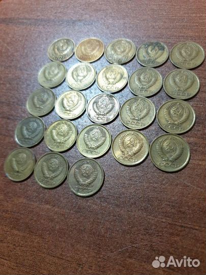 Коллекция монет СССР 1 копейка