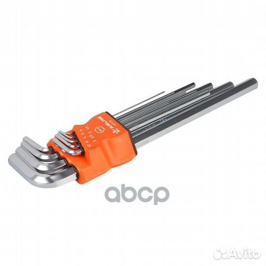 Набор ключей шестигранных удлинённых 9 пр