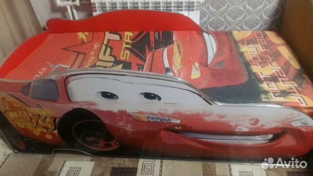 Кровать машина Молния Маквин