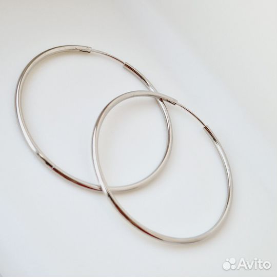 Серьги кольца