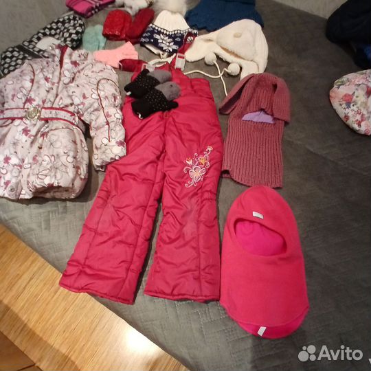 Вещи пакетом на девочку 110 116
