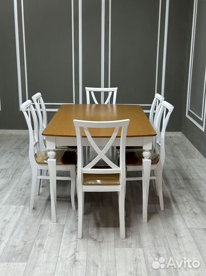 Стол и стулья от производителя. В наличии