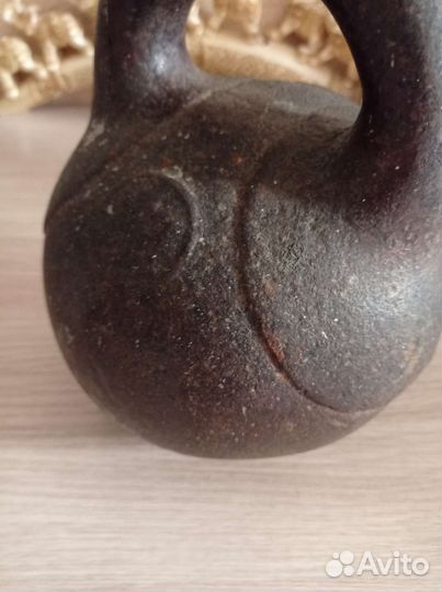 Гири царские 1пуд; 2 пуда