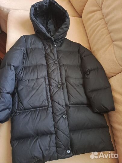 Пуховик для девочки 140