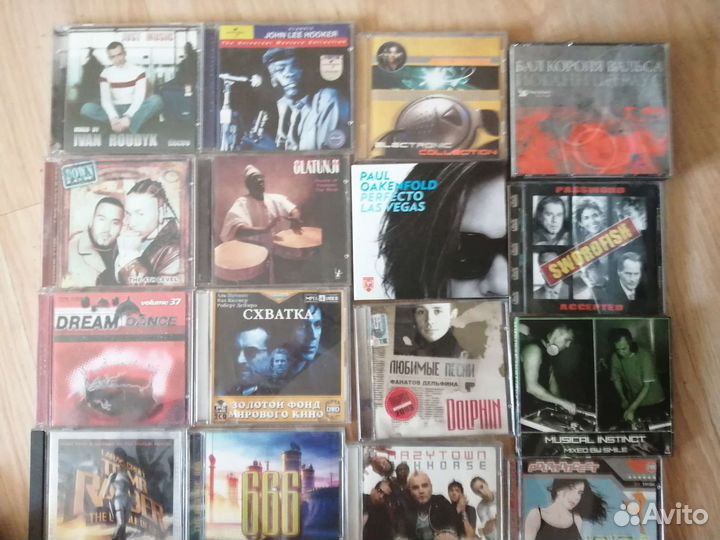 Cd диски 21 шт