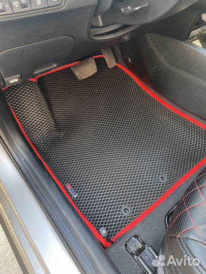 Авто коврики ева эва эко EVA с бортиками 3д 3d