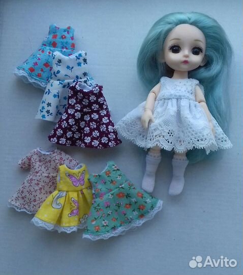 Одежда для маленьких кукол 16 см