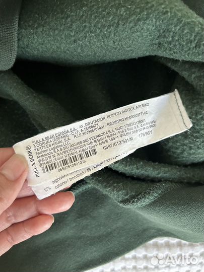 Pull and bear худи толстовка муж весна осень лето