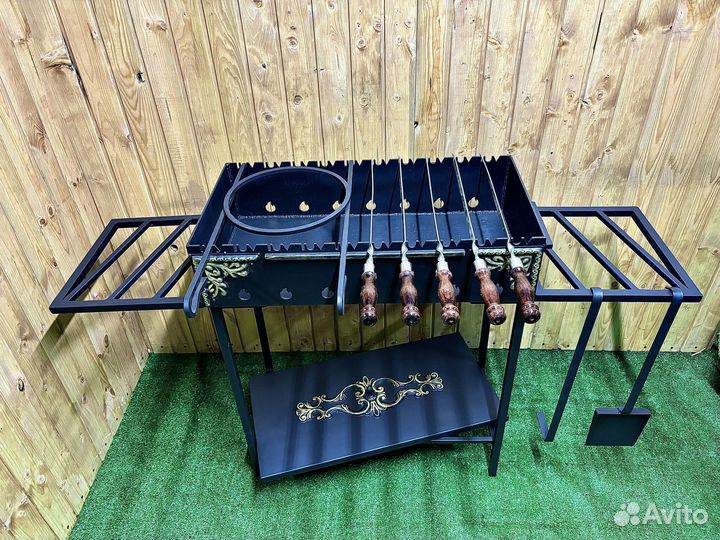 Мангал 4-6 мм с крышкой