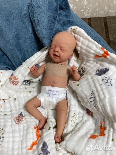 Мини реборн Салия