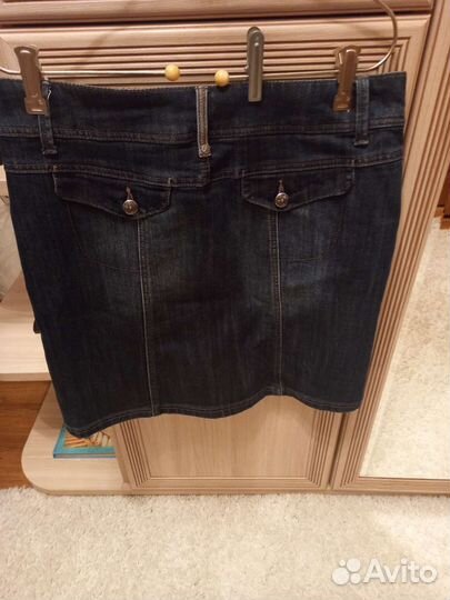 Юбка джинсовая