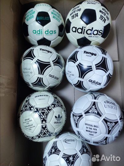 Футбольный мяч adidas чемпионат мира 1970-1994 г