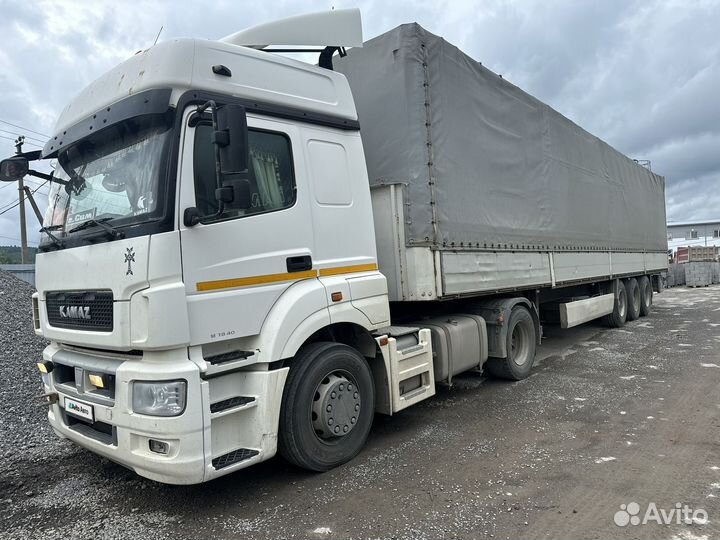 КАМАЗ 5490 с полуприцепом, 2017