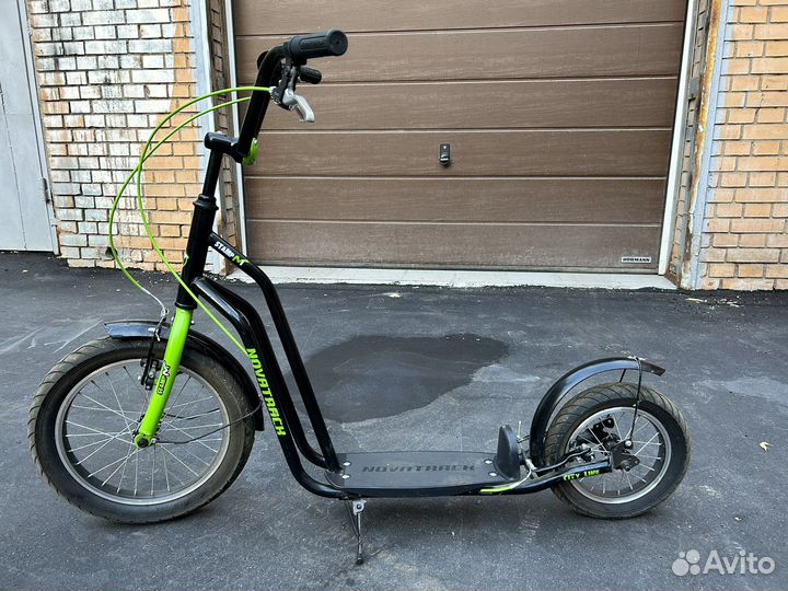 Внедорожный самокат Novatrack stamp n1 16