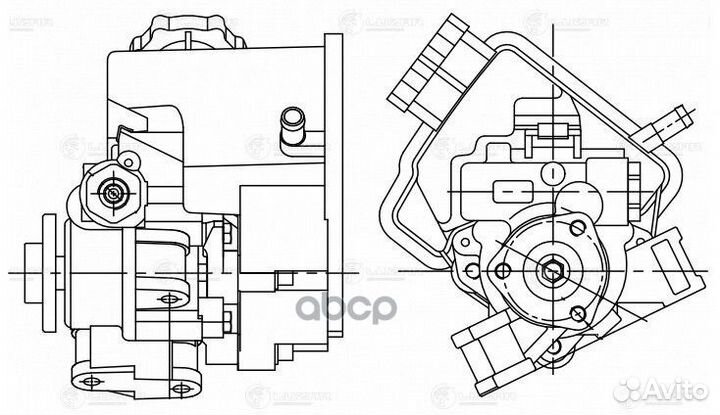 LPS 1506 Насос гур mercedes-benz sprinter (W906