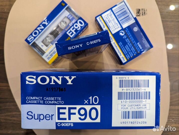 Аудиокассета Sony Super EF90