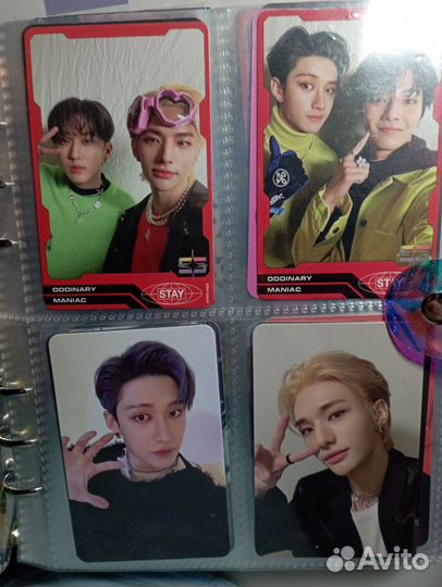 Офф карты k-pop stray kids txt red velvet enhypen