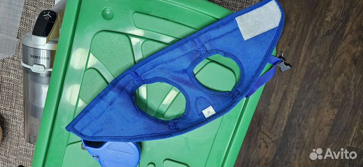 Поводок рулетка и шлейка для мелких пород