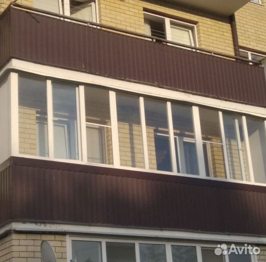 Пластиковый балкон