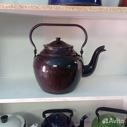 Чайник эмалированный СССР