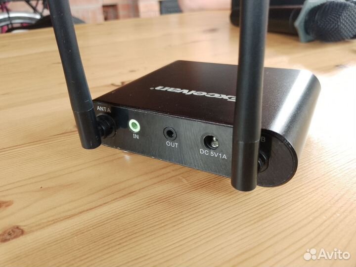 Микрофоны беспроводные с приёмником Excelvan K38