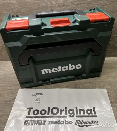 Аккумуляторная дрель-шуруповерт metabo BS 18 LT