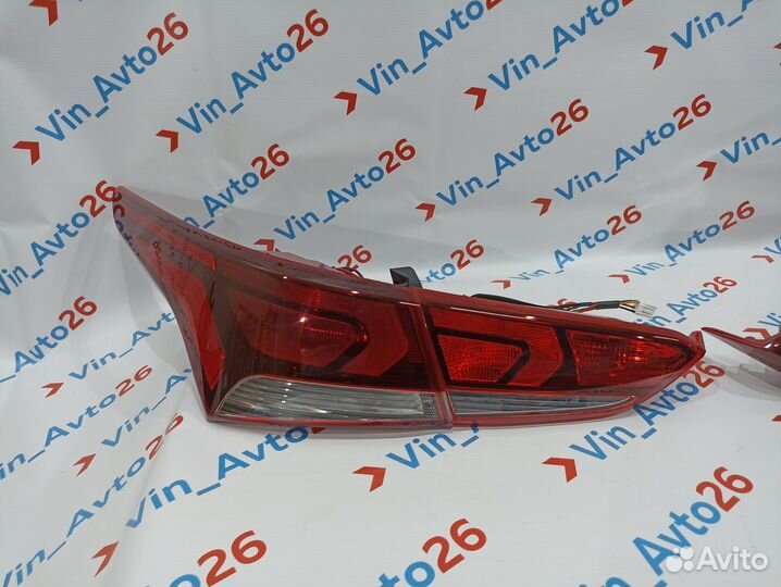 Фонари задние Hyundai Solaris 2