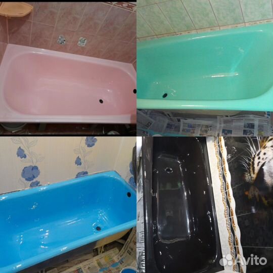 Эмалировка ванн, поддонов, раковин Ижевск