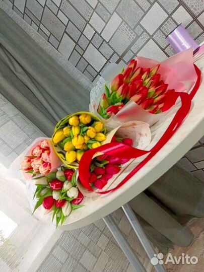 Тюльпаны к 8 марта