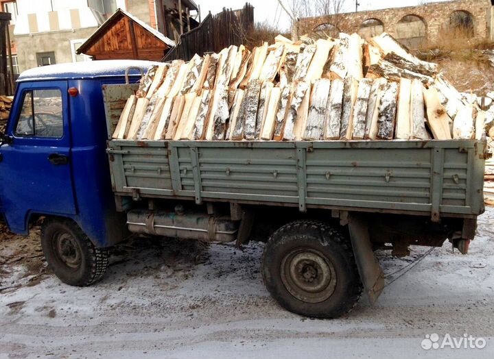 Дрова с доставкой бортовой машиной от 3м3