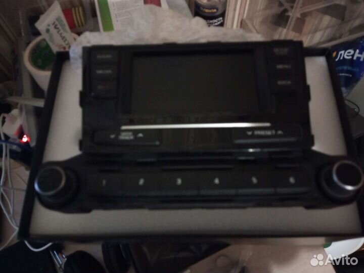 Штатная магнитола на hyundai solaris 2