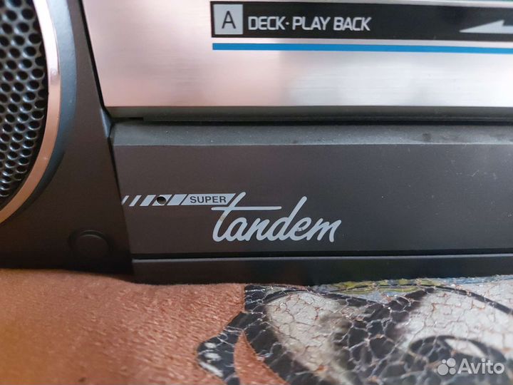 Музцентр Philips tr3843 super tandem с ремнем