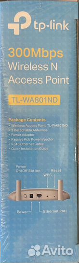 Точка доступа TP-Link TL-WA801ND