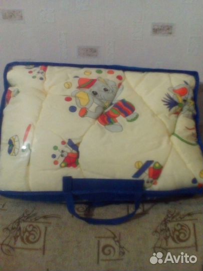 Одеяло детское 120*120 новое