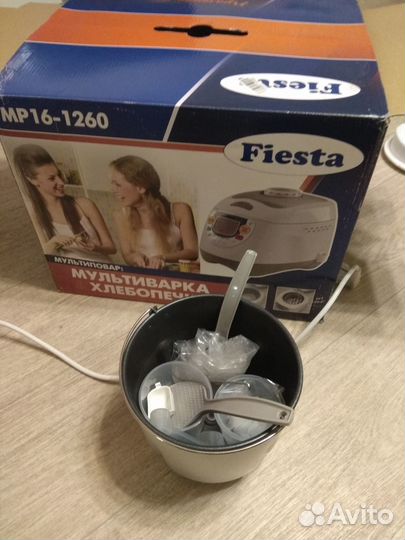 Мультиварка-хлебопечка Fiesta MP16-1260