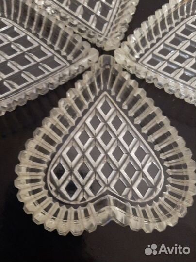 Розетка для варенья и снеков Bohemia Crystal